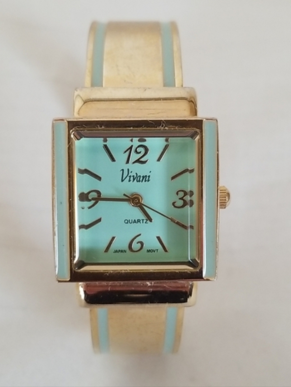 Vivani Gold Aqua Watch Bracelet